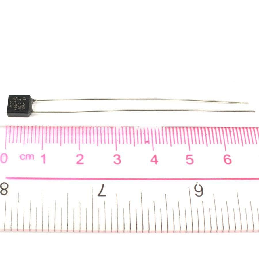 Generic 100 Pcs Thermal Fuse Cutoff TF 150 Degree 250V 3A A8-3A-F