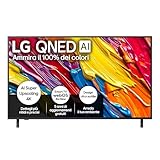 LG QNED AI QNED84 TV 55 pollici, Smart TV 4K, Processore α7 Gen8, Dynamic QNED Color, Design Ultra Slim, webOS con AI e telecomando puntatore AI, Gaming con VRR 4K@60Hz, 55QNED84A6C 2025
