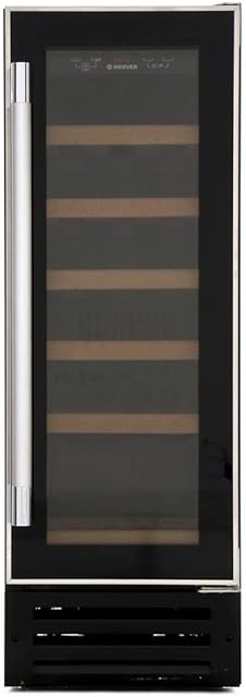 Hoover HWCB30UK Wine Cooler Integrated 19 Bottle Single Zone 30cm Black