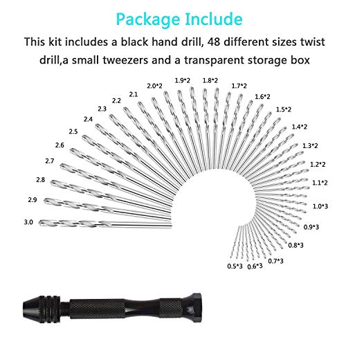 Andifany Hand Trapano Morsa per Pin Precisione con...