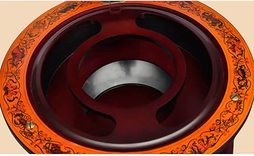 Miniatura 6 de vidaXL Soporte de barra de globo de madera de eucalipto, marrón, almacenamiento móvil de vino, construcción de madera maciza, perfecto para el