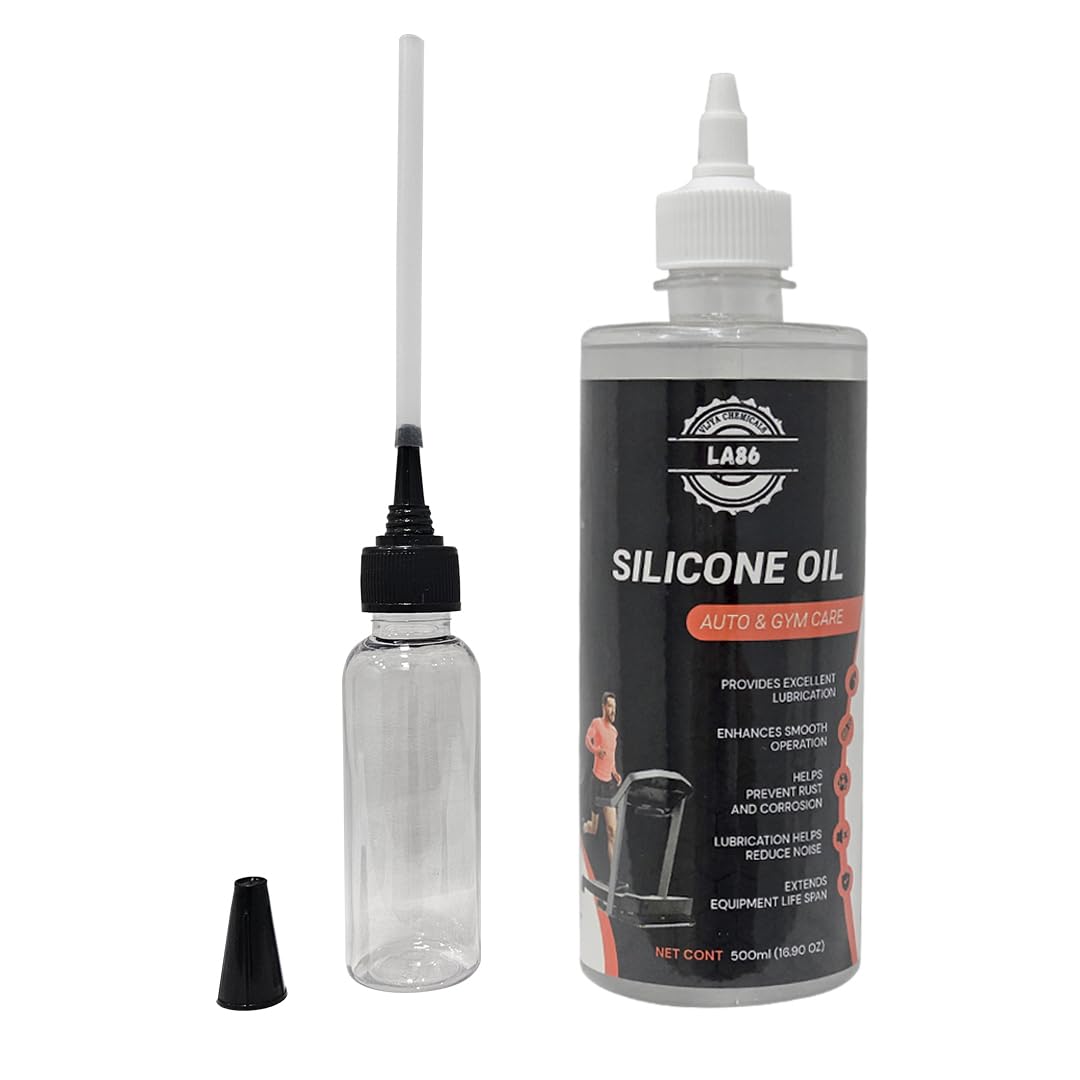 LA86 Silicone Oil for Treadmill Belt, Sewing Machine, Automotive, Laboratory Oil Bath, Lubricant 500 ML (B0C9YL8DB7) Amazon Price History, Amazon Price Tracker