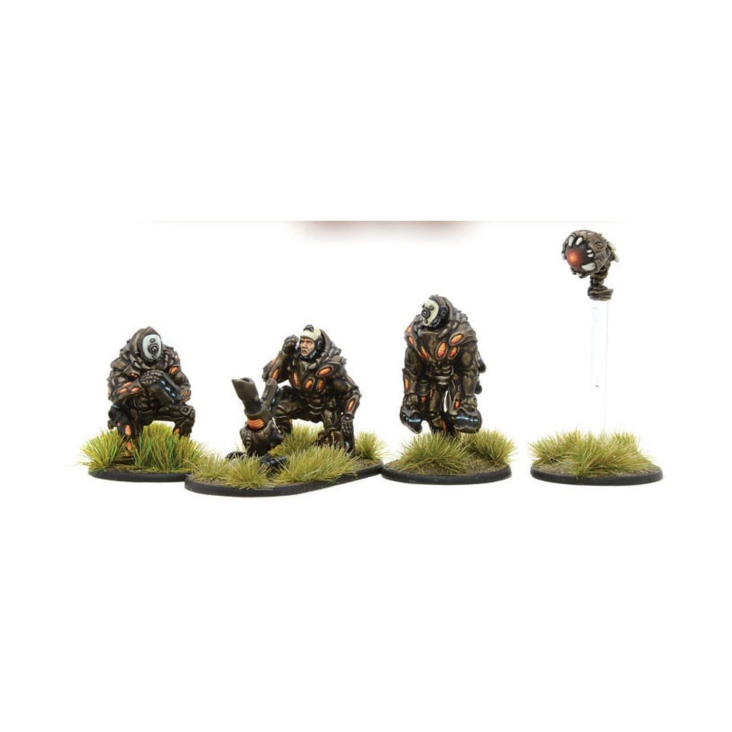 Figurines Isorian Senatex Support Team X-launcher pour jeu de figurines de science-fiction - 2