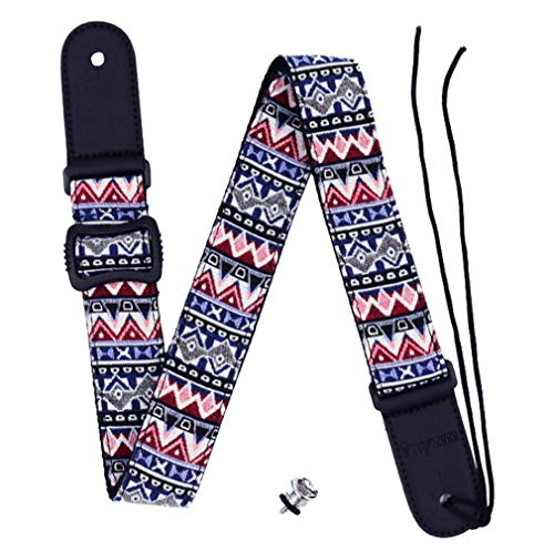 rayzm Sangle pour Ukulélé, de Style Bohémien Knitting en Coton Ceinture, 4cm de Large, de Longueur Réglable de 78cm à… - Les Beatles, Paul McCartney, John Lennon, RIngo Starr, George Harrison rayzm Sangle pour Ukulélé, de Style Bohémien Knitting en Coton Ceinture, 4cm de Large, de Longueur Réglable de 78cm à… – Image 6