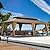 YOLENY 12' x 24' Gazebo, Wood Grain Aluminum Frame Pergola with Double Galvanized Steel Roof, Outdoor Permanent Metal Pavilion with Curtains and Nettings for Patio, Backyard and Deck