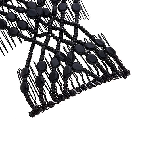 Set 3 Peines Mágicos Elásticos con Cuentas para Mujer miniatura 7