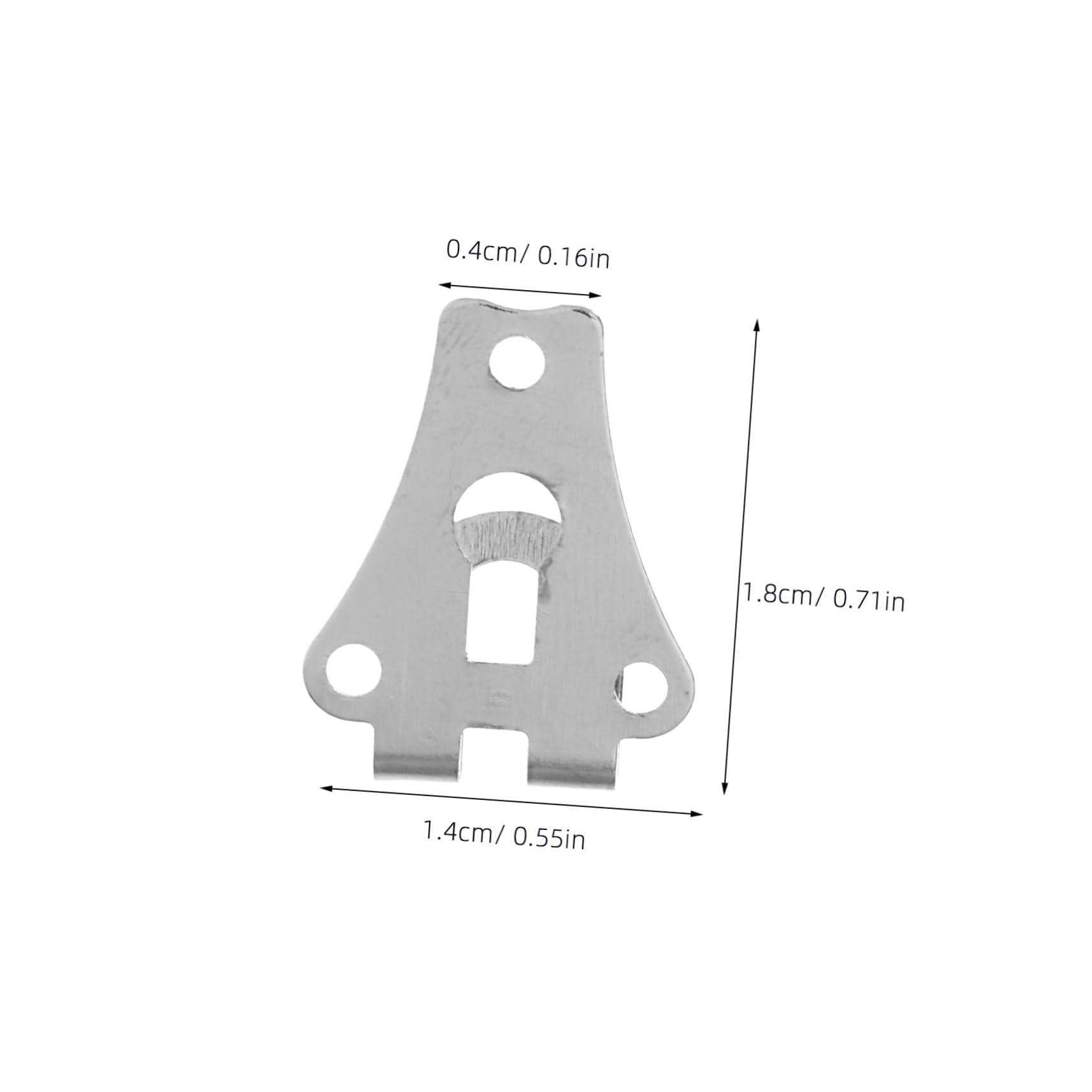 VILLCASE Visible Waist Adjustment Hooks 288pcs Pants Hooks for Waist Stainless Steel Hook and Eye Sewing Kit