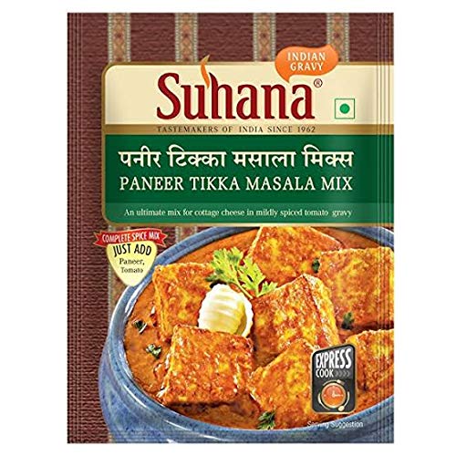 Paneer Tikka Masala 50g Pouch | Spice Mix | Easy to Cook | Pack of 8