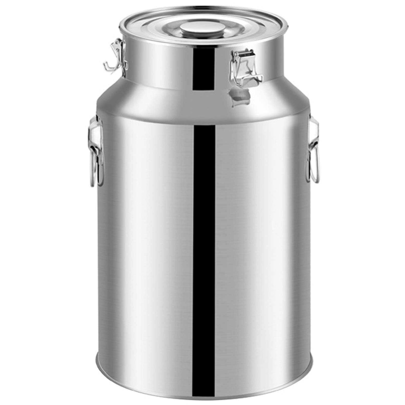 Lata de leche de acero inoxidable de 22 L bidón hermético para conservar agua, té y café en grano