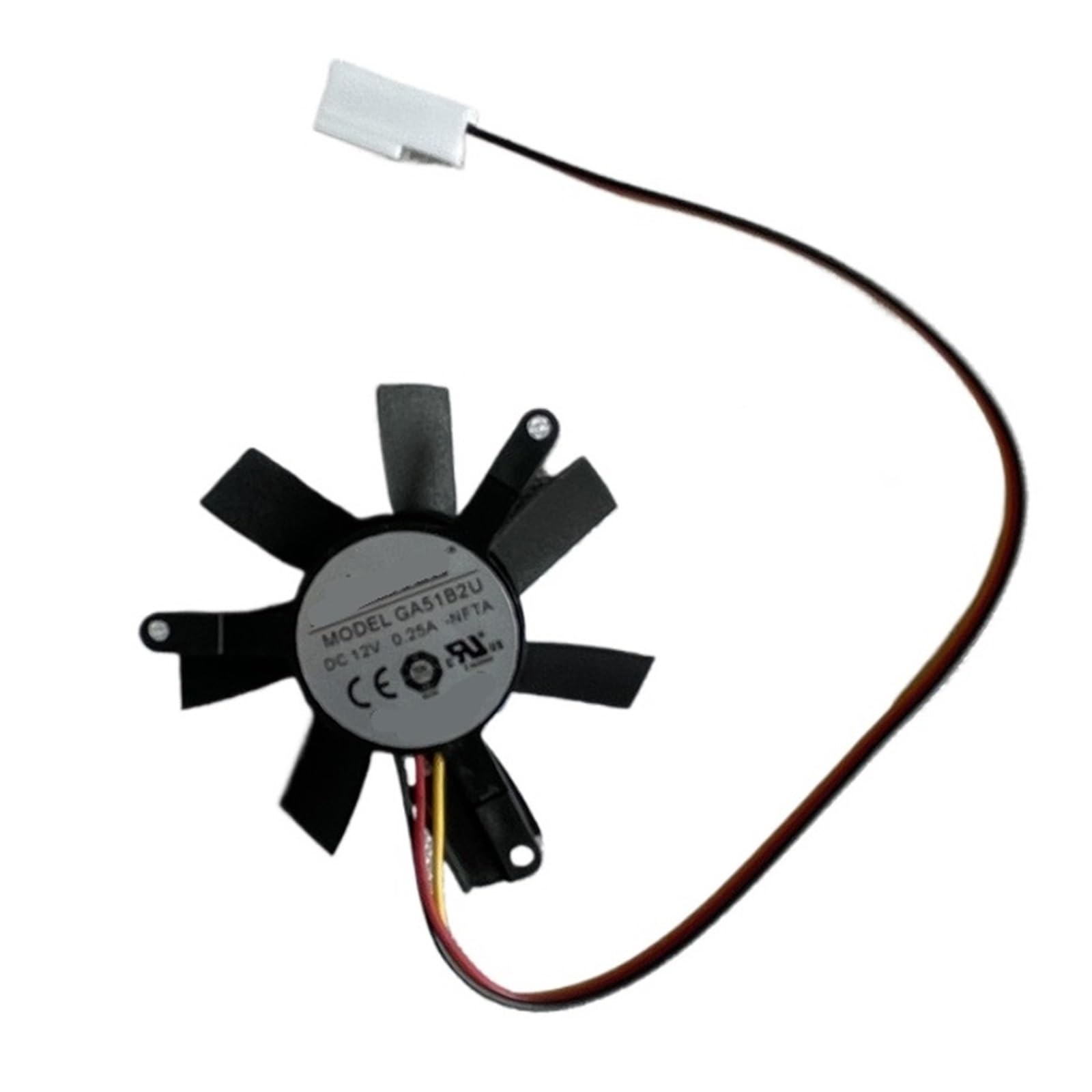 YMUGUEGH GA51B2U 12V 0.25A fan