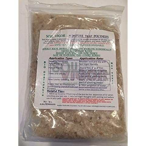 3 Pounds Water Storing Crystals Super Absorbent Polymer for Plants Cover