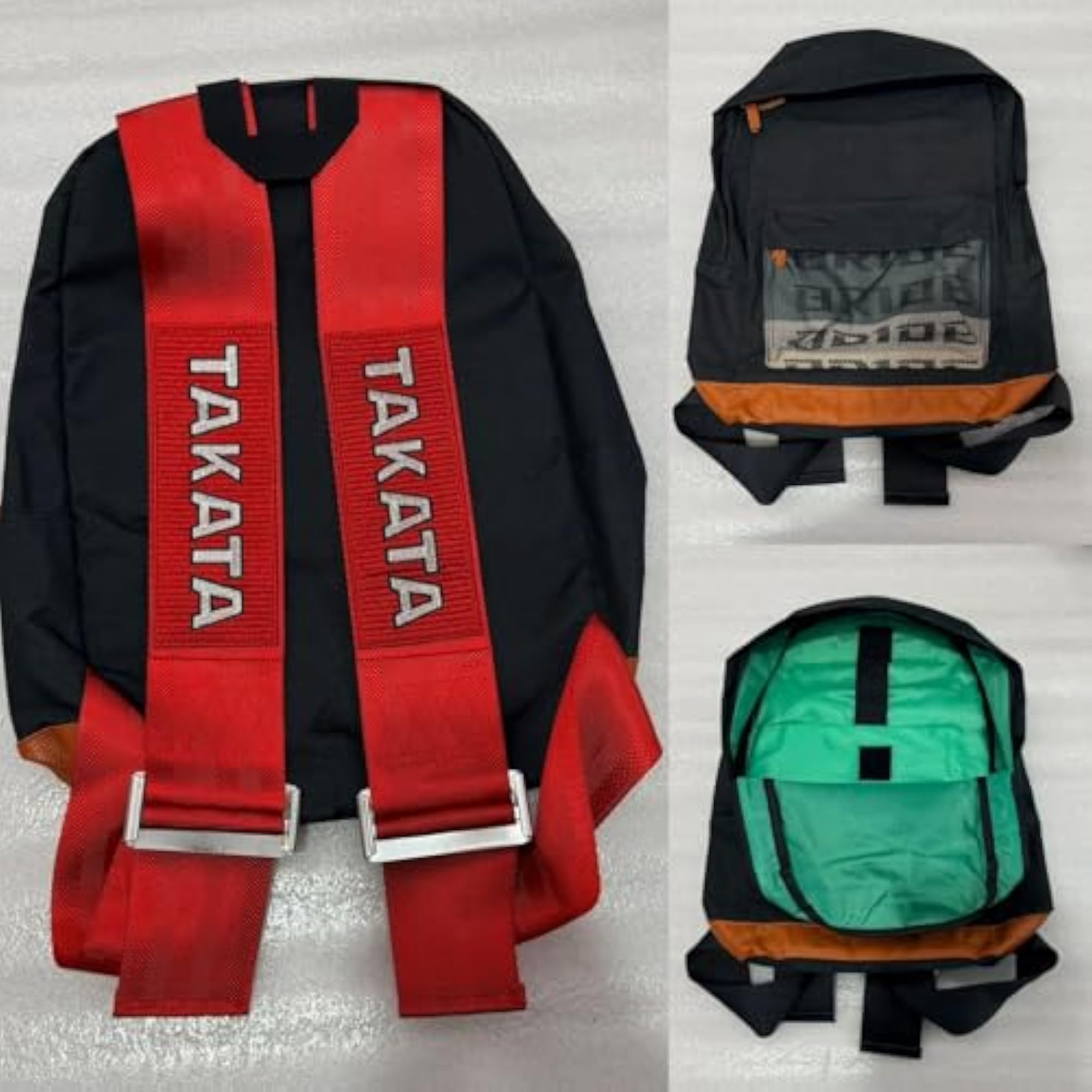 New Bride Racing Backpack with Red Takata Straps