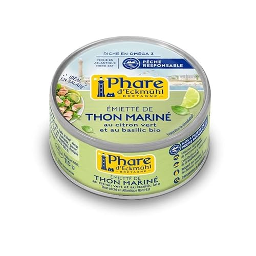 PHARE D'ECKMUHL - THON BLANC AU CITRON VERT BASILIC 115G Cover
