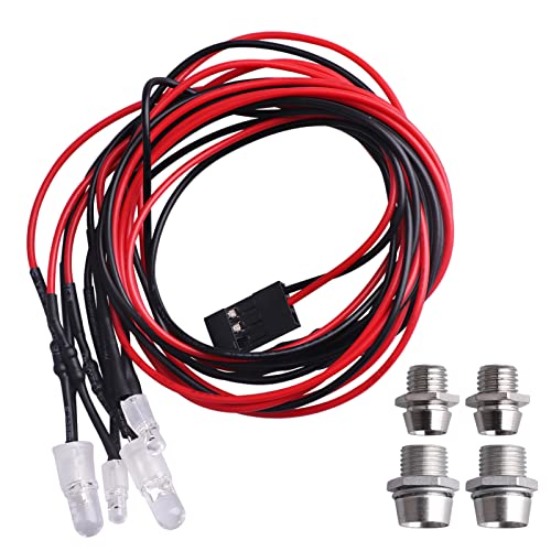 Image of RC Car Lights 4Leds Light Kit Headlights Taillight for Traxxas Slash Arrma Axial SCX10 Redcat Losi Tamiya HSP HPI RC4WD RC Car Truck Tank Crawler