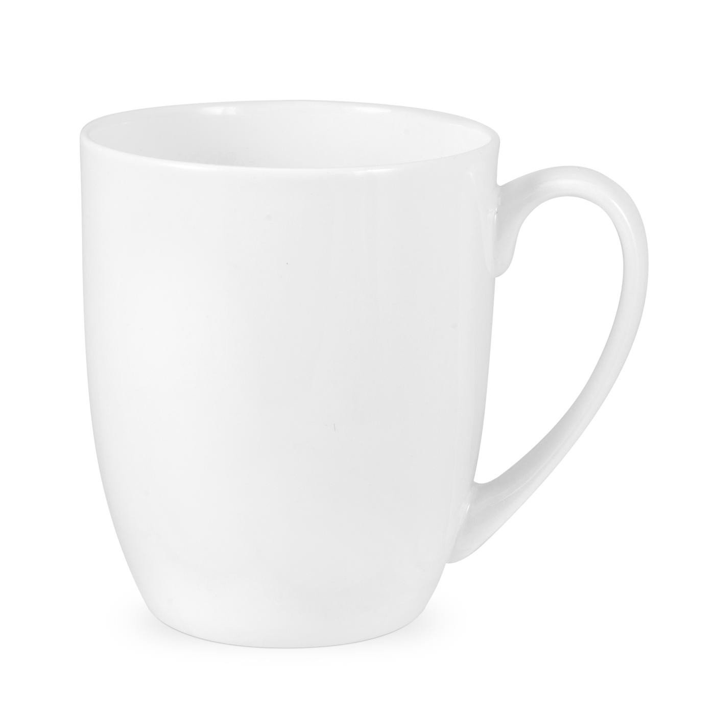 Portmeirion White Royal Worcester - Serendipity Barrel Shape Mugs Set Of 4