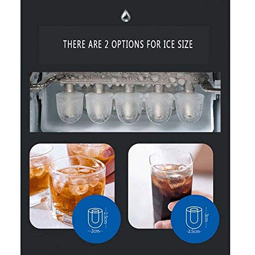 Fabricadora de hielo compacta 15kg por día miniatura 2