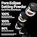 Milk Makeup Pore Eclipse Matte Translucent Setting Powder – Controls Shine, Blurs Pores + Sets Makeup Up to 16 Hours – Weightless, Talc-Free Formula with a Matte Finish – Translucent Deep, 0.27oz