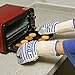 Kizad Scald-proof,Heat-resistant Microwave Oven,Heat-insulated,Oven Gloves, Great For Baking, Grill & Camping/Pack of 2 Blue