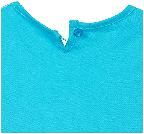 Image of Cotton a-line Knee-Length Girls' Dresses & Jumpsuits (ESOS40089LTGFR T.Blue 01-02YRS 18 Months-24 Months)