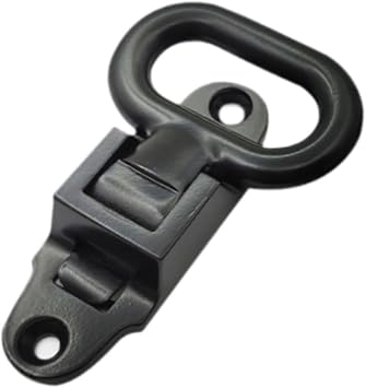 Marine Folding Mast Step Stainless Steel Strong High Strength Marine Folding Mast Foot Pedal for Trailer Yacht Truck Car, Black
