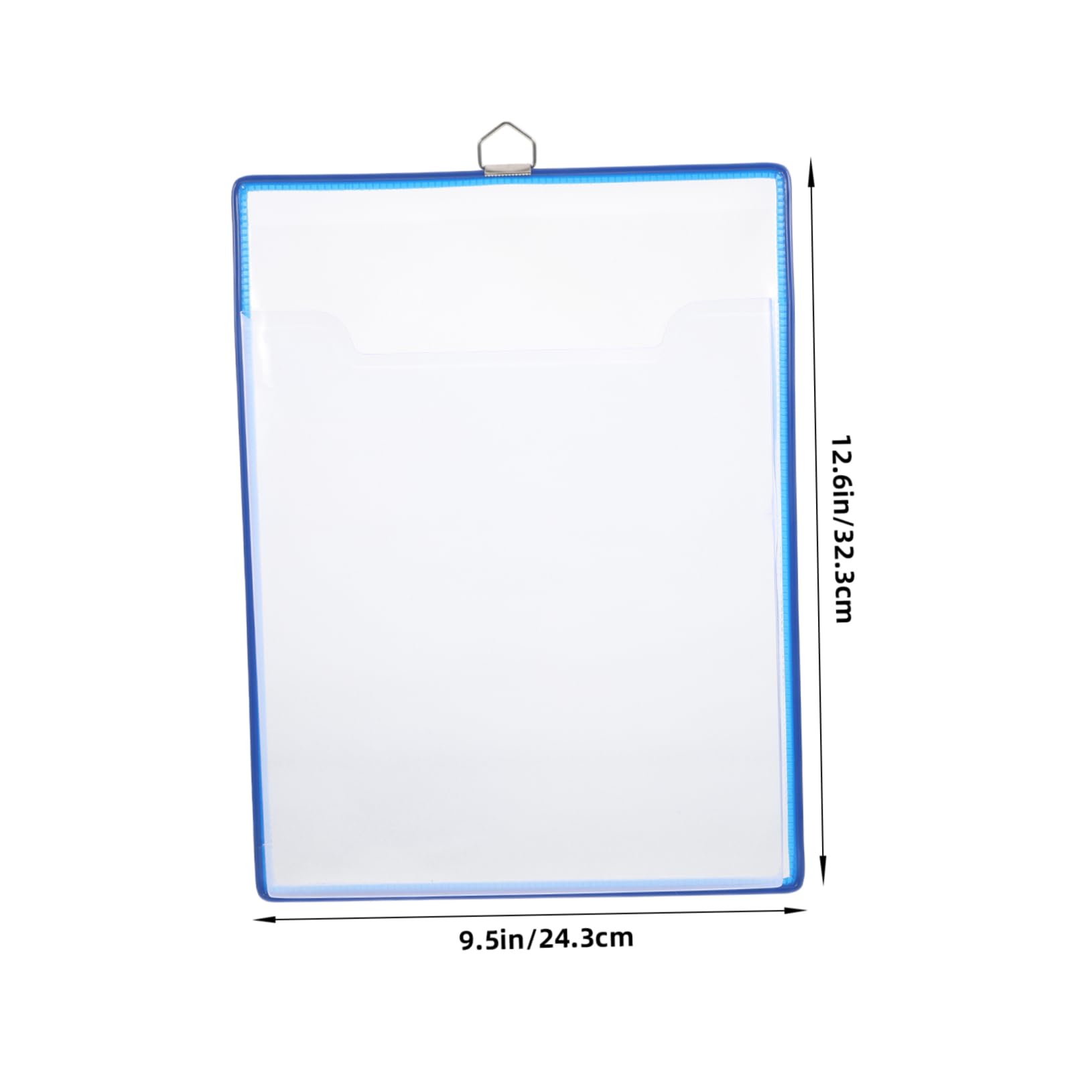 SEWACC Hanging File Organizer Transparent Document Bag for Home Office Vertical Storage Pouch to Maximize Space Efficiency for Organizing Budget Important Papers