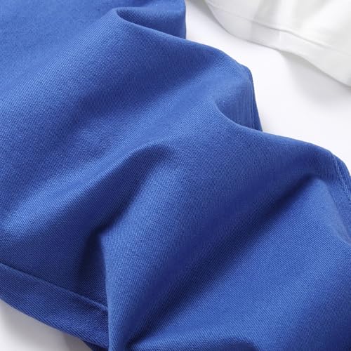 Men Stitching Micro-Elastic Pencil Jeans Vintage Contrast Color Slim Denim Pant Summer Classic Comfy Daily Trousers4