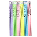 Lápices personalizados, lápices grabados, lápices personalizados, lápiz grabado, profesor, Navidad, bolígrafo personalizado para decoración escolar con borrador de boda (100 unidades)