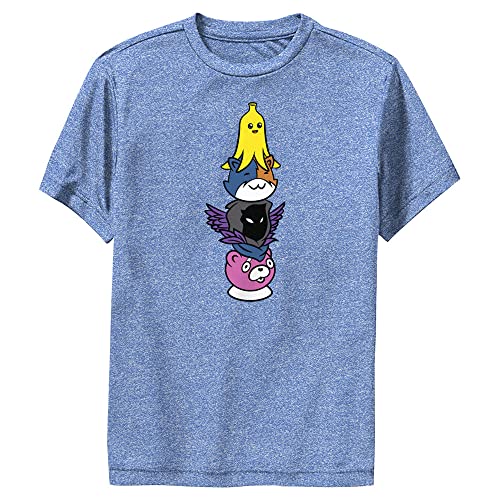 T-shirt Fortnite ado vêtement gamer garçon bleu taille L
