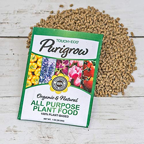 Organic & Natural All Purpose Plant Food - 100% Plant Based - Great for Indoor, Outdoor Flowers, Plants, Fruits and Vegetables (1lb)