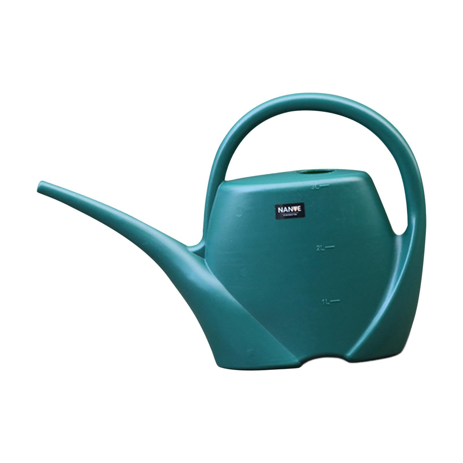 Arrosoir de Jardin en Polypropylène de 3 litres, Grand Arrosoir pour La Maison, Idéal pour Les Fleurs du Jardin, Vert A