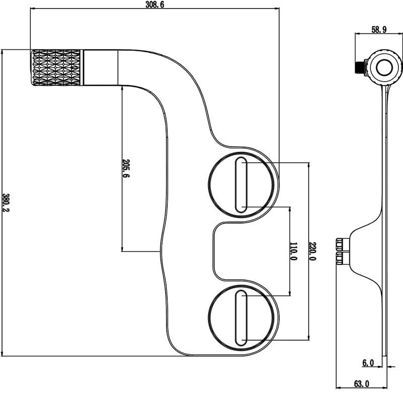 ABS Bidet Toilet Seat Bathroom Flusher No Electricity Required — view 7