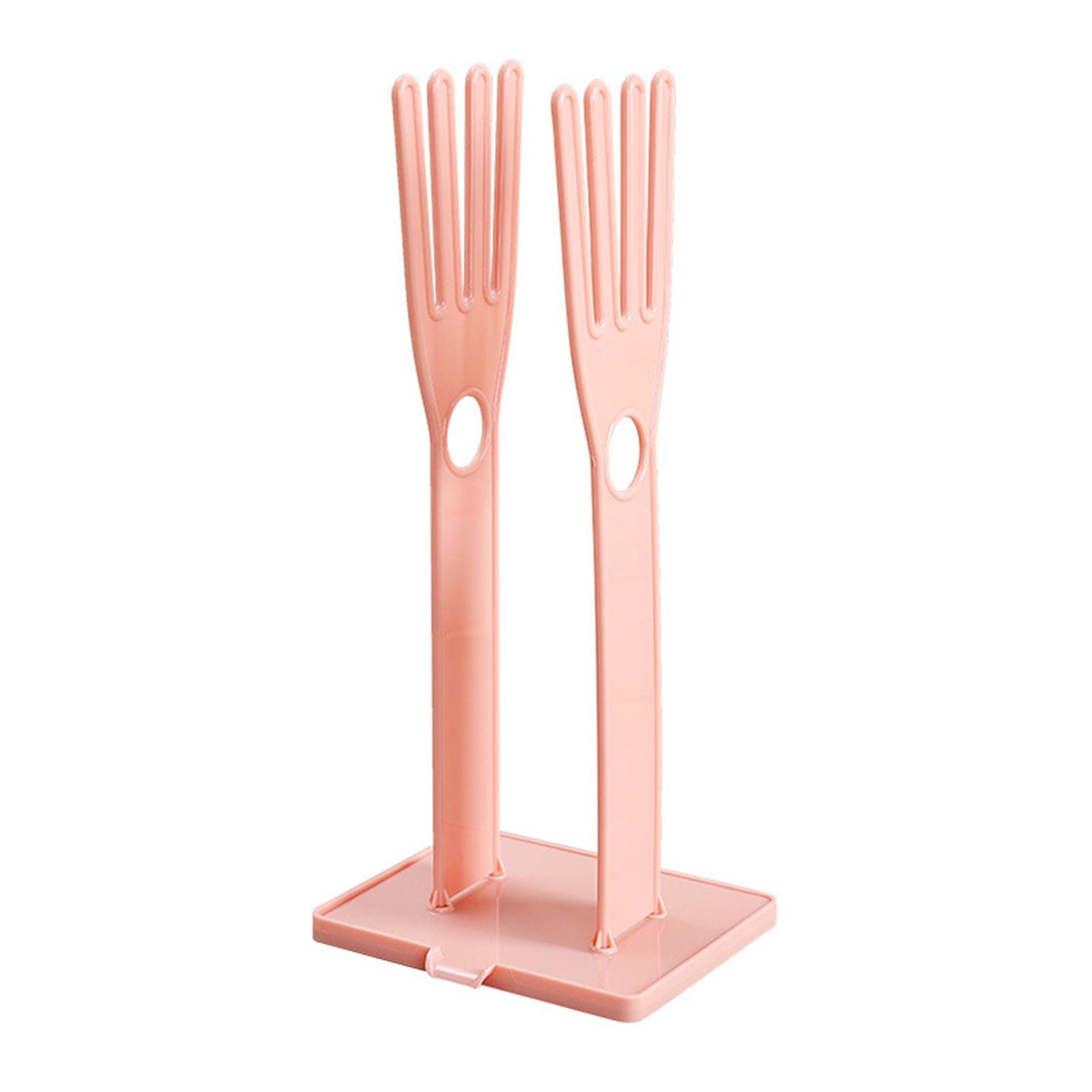 Merishopp Removable Glove Shelving Multipurpose Reusable Storage Rack for Camping Pink-image-9