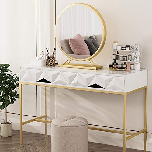 Espejo de pie moderno circular PYROSUN para decorar el dormitorio con estilo 2