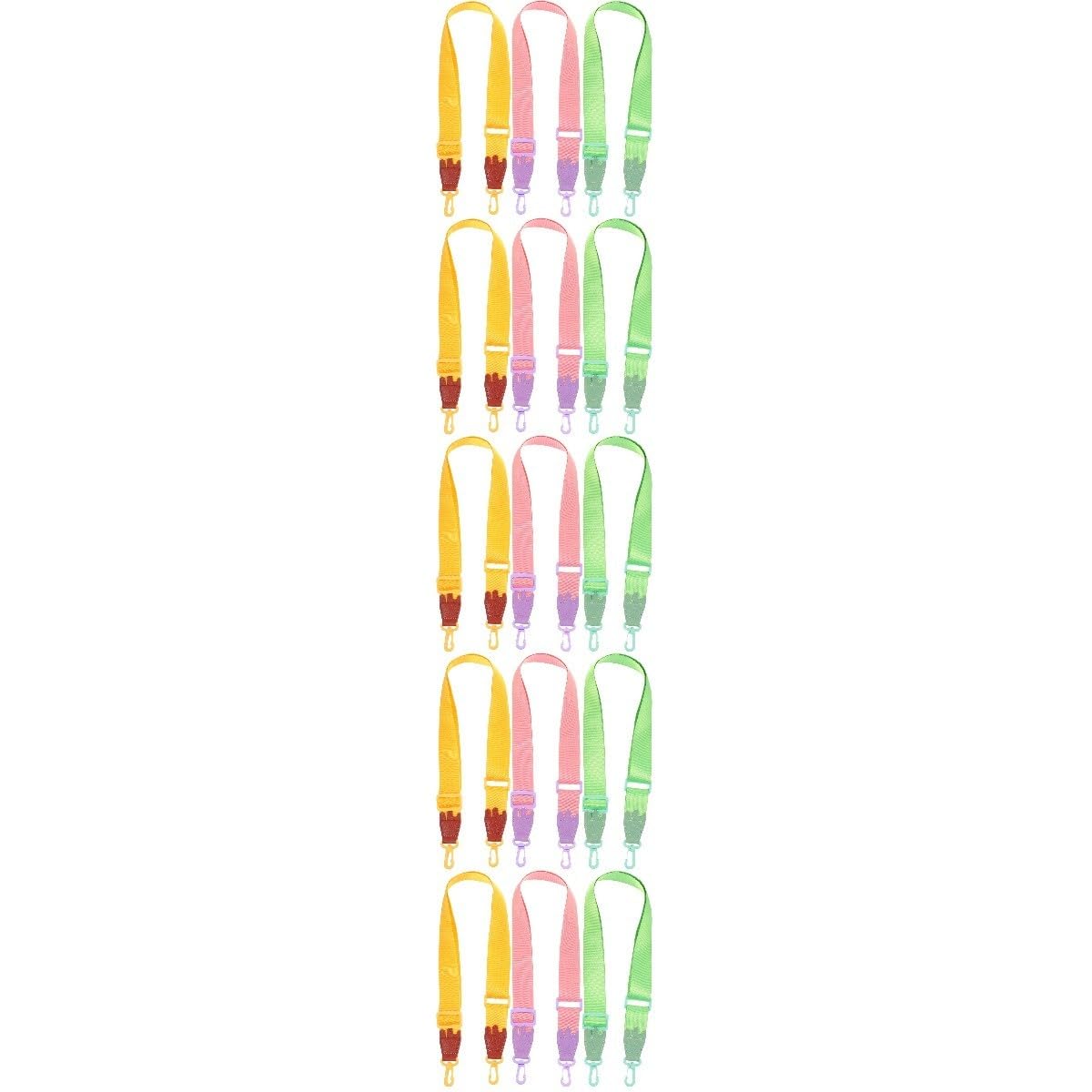Uonlytech 15pièces Sangles Réglables pour Bouteilles Eau Support Pratique pour Garçon Fille Transport Facile Randonnée pour Activités De Plein Air