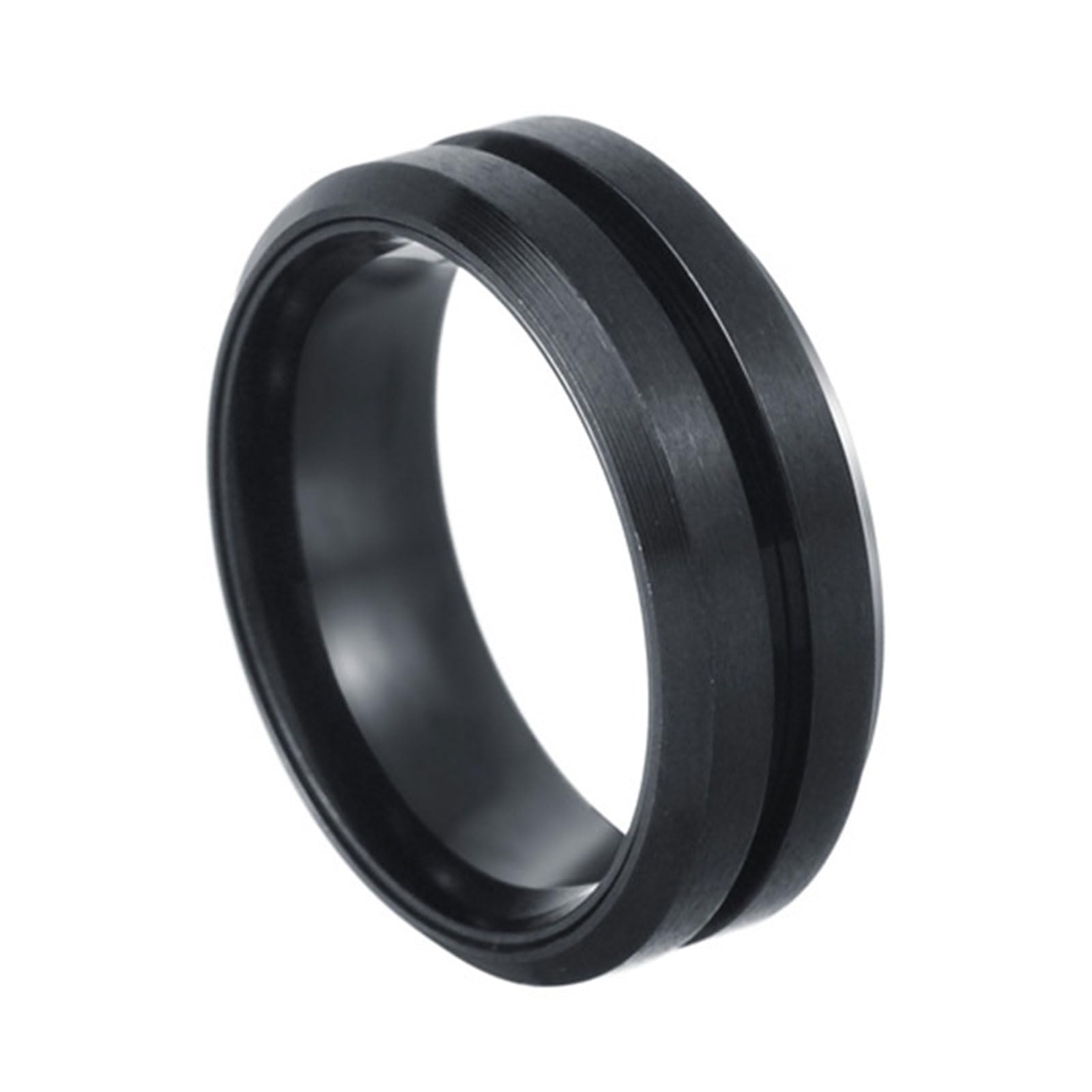 Bague en métal tendance confortable pour ajouter une touche de couleur géométrique