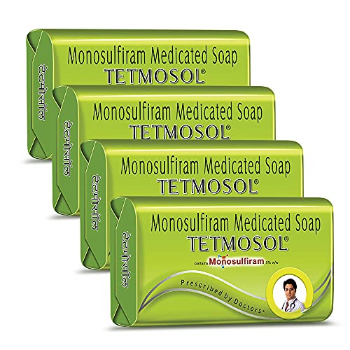 Tetmosol Medicated Soap- fights skin infections, itching with lime like fragrance for daily bathing – Pack of 4 (4x100gms) Tetmosol Medicated Soap- fights skin infections, itching with lime like fragrance for daily bathing – Pack of 4 (4x100gms)