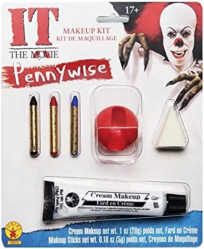 Rubies IT TV Series: Pennywise Makeup Kit for Adults