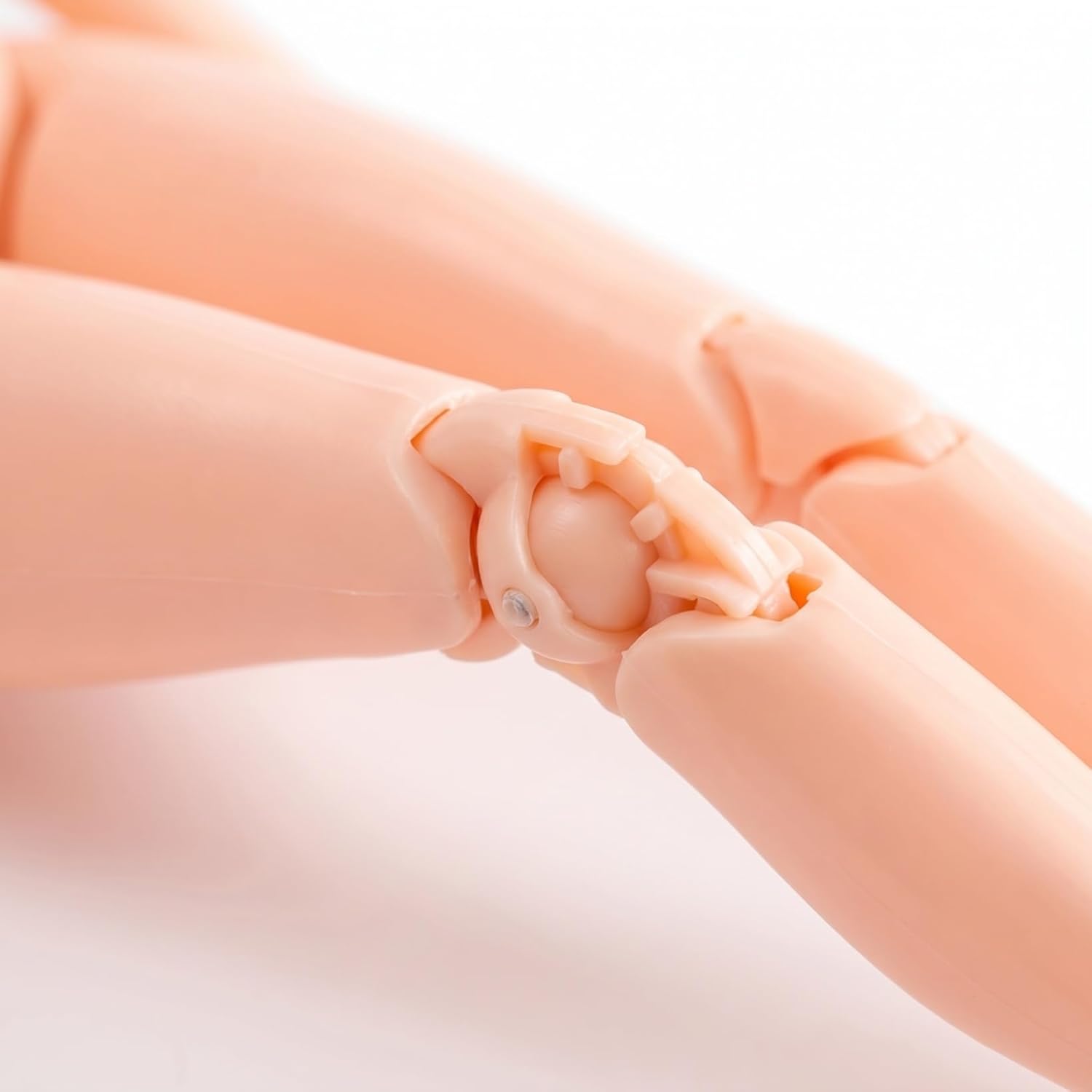 4Pcs Plastic Flexible Rotation 12 Moveable Joints Doll Toy Rotatable Nude Doll Body Toy Female Figure Naked Body Dolls for DIY Dolls