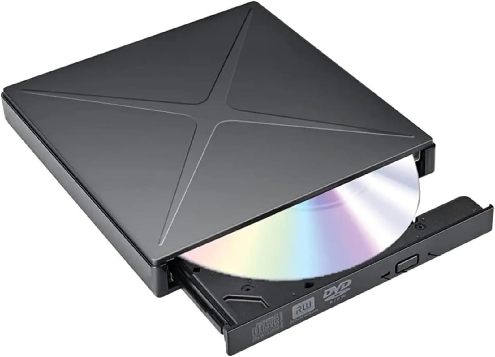 Unidad de DVD USB externa, grabadora de CD y DVD RW, unidad óptica Plug and Play para computadora portátil de escritorio