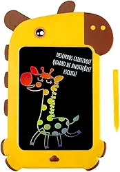 Brinquedo Lousa Magica De Girafa Com Tela Colorida Educativa