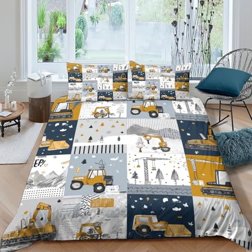 Housse de couette camion hypoallergénique en microfibre douce - 4