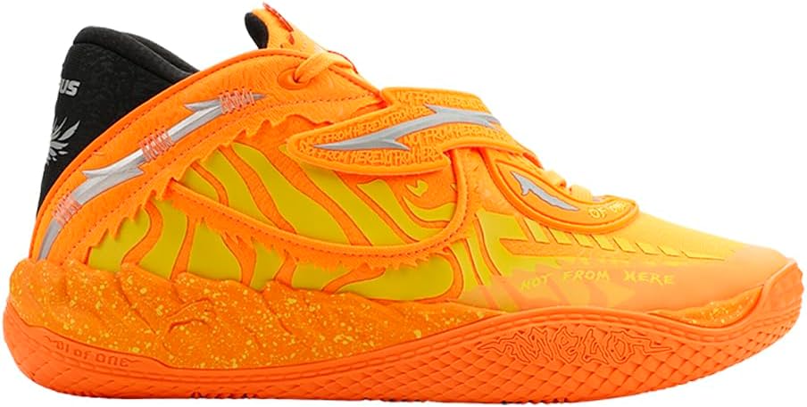 Hombres X Fast & Furious Mb.05 La Lace Up Zapatillas De Baloncesto Zapatos - Naranja