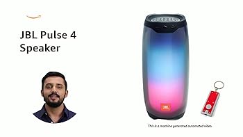 JBL Pulse 4 - Waterproof Portable Wireless Bluetooth Speaker with