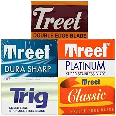 50 Treet Double Edge Razor Blades