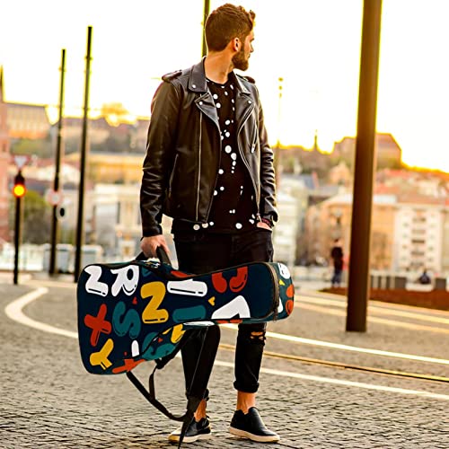 Housse étanche pour guitare acoustique avec double bandoulière et poche Motif camouflage vert, Multicolore 10., 42.9×16… - Les Beatles, Paul McCartney, John Lennon, RIngo Starr, George Harrison Housse étanche pour guitare acoustique avec double bandoulière et poche Motif camouflage vert, Multicolore 10., 42.9x16… – Image 7