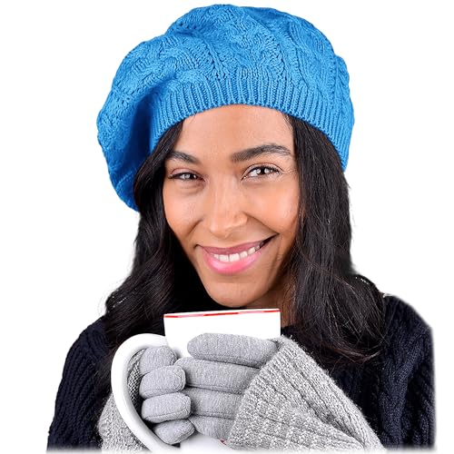 Image of Nollia Soft Knit Solid Color Beanie, Chic, and Lightweight Crochet Knitted Style Beanie Hat for Women, One Size Slouchy Hat