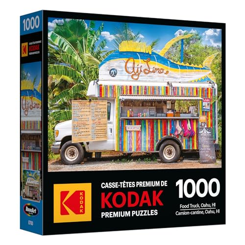 RoseArt Kodak Premium Food Truck Oahu, HI 1000 Piece Jigsaw Puzzle