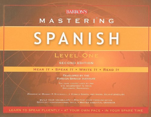 Barron's Mastering Spanish Level 1: Hear It, Speak It, Write It, Read It (Spanish Edition)