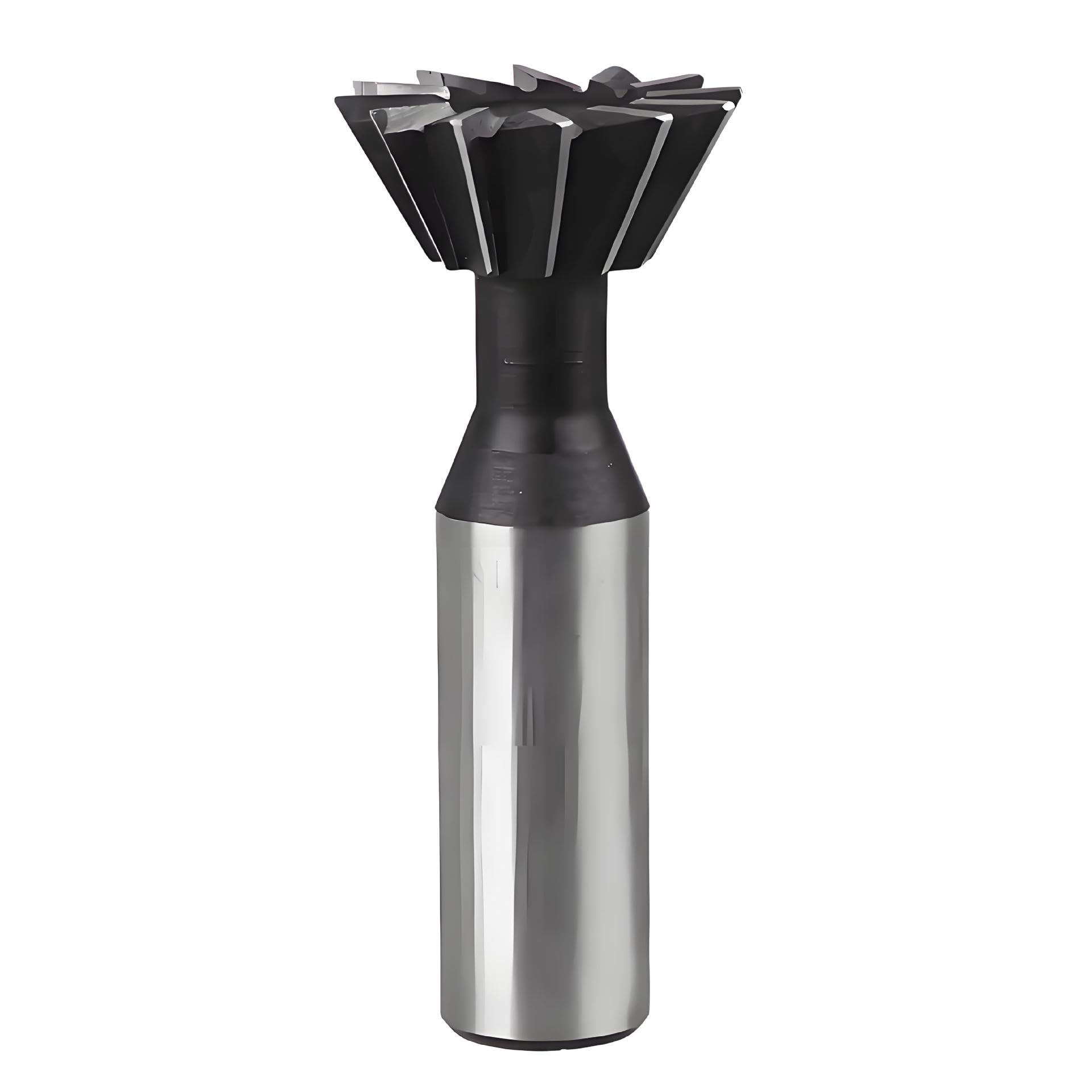 Fraise à queue d'aronde 45 55 60 degrés HSS fraises en bout en acier à grande vitesse CNC Machine routeur peu métal Cutter outil de rainurage-10x45Degrés