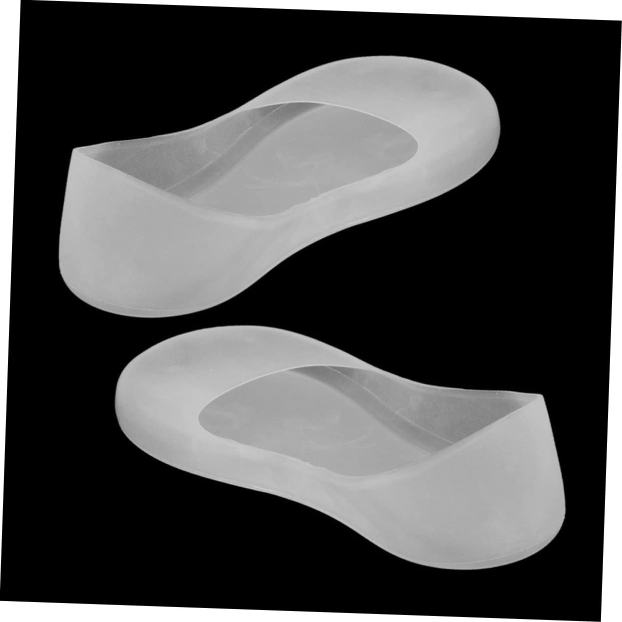 FOMIYES 2pcs Pair Moisturizing Foot Mask Socks Silicone Foot Pad for Women Heel Guards Care